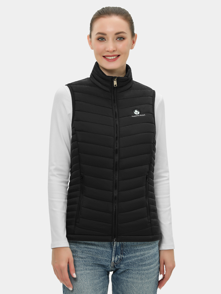 Women's heated vest padded clothing