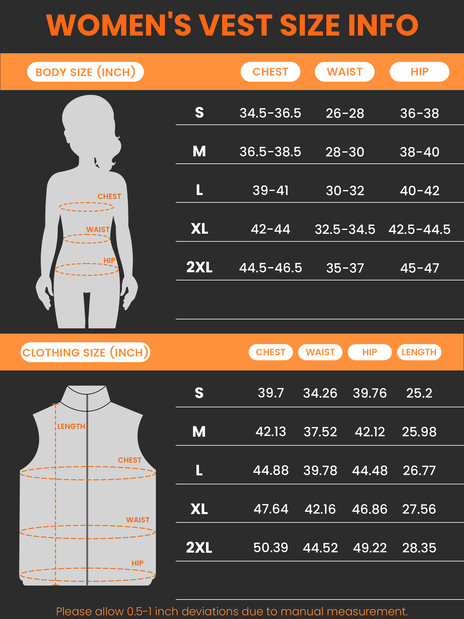 Heated Vest for Women, Fleece Electric Vest with 4-Zone Heating, for Work, Golf, Hiking(No Battery)